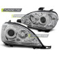 Fari Anteriori Cromato per Mercedes-Benz W163 Ml Classe M 03/1998-08/2001 (Cod. TT-LPME82) Fari Anteriori Cromato per Mercedes-Benz W163 Ml Classe M 03/1998-08/2001 (Cod. TT-LPME82)