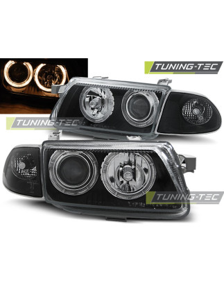 Fari Anteriori Angel Eyes per Opel Astra F 09/1994-08/1997 (Cod. TT-LPOP89)