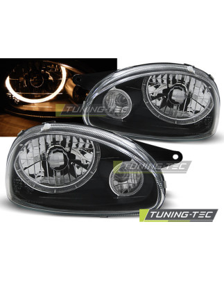 Fari Anteriori Angel Eyes per Opel Corsa B 02/1993-10/2000 (Cod. TT-LPOP91)