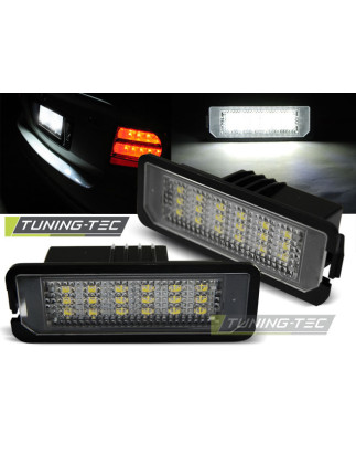 Luce Targa LED per Volkswagen Golf Iv V Vi Vii Passat B6 Passat Cc New Beatle VW Scirocco (Cod. TT-P