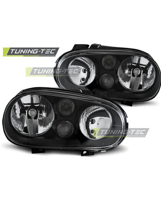 Fari Anteriori Nero per Volkswagen Golf 4 09/1997-09/2003 (Cod. TT-LPVW34)