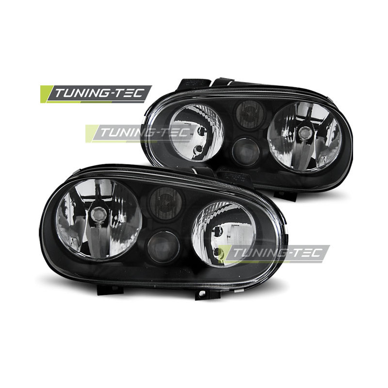 Fari Anteriori Nero per Volkswagen Golf 4 09/1997-09/2003 (Cod. TT-LPVW34) Fari Anteriori Nero per Volkswagen Golf 4 09/1997-09/2003 (Cod. TT-LPVW34)