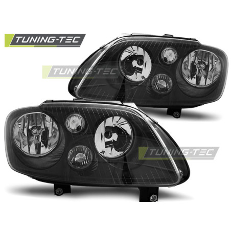 Fanali Posteriori Nero per Volkswagen Touran /caddy 02/2003-10/2006 (Cod. TT-LPVW66)