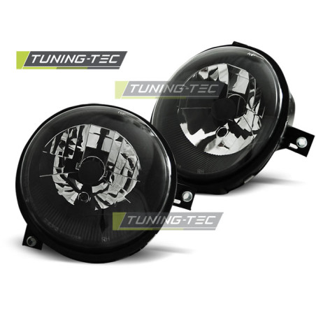 Fari Anteriori Nero per Volkswagen Lupo 1998-2005 (Cod. TT-LPVWG8)