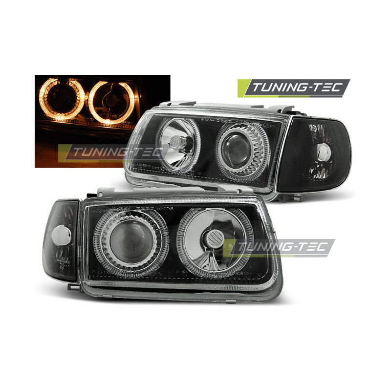 Fari Anteriori Angel Eyes per Volkswagen Polo 6N 10/1994-09/1999 (Cod. TT-LPVWH1)