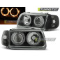 Fari Anteriori Angel Eyes per Volkswagen Polo 6N 10/1994-09/1999 (Cod. TT-LPVWH1)