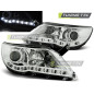 Fari Anteriori Luci Diurne Cromato per Volkswagen Tiguan 10/2007-2011 (Cod. TT-LPVWI0)