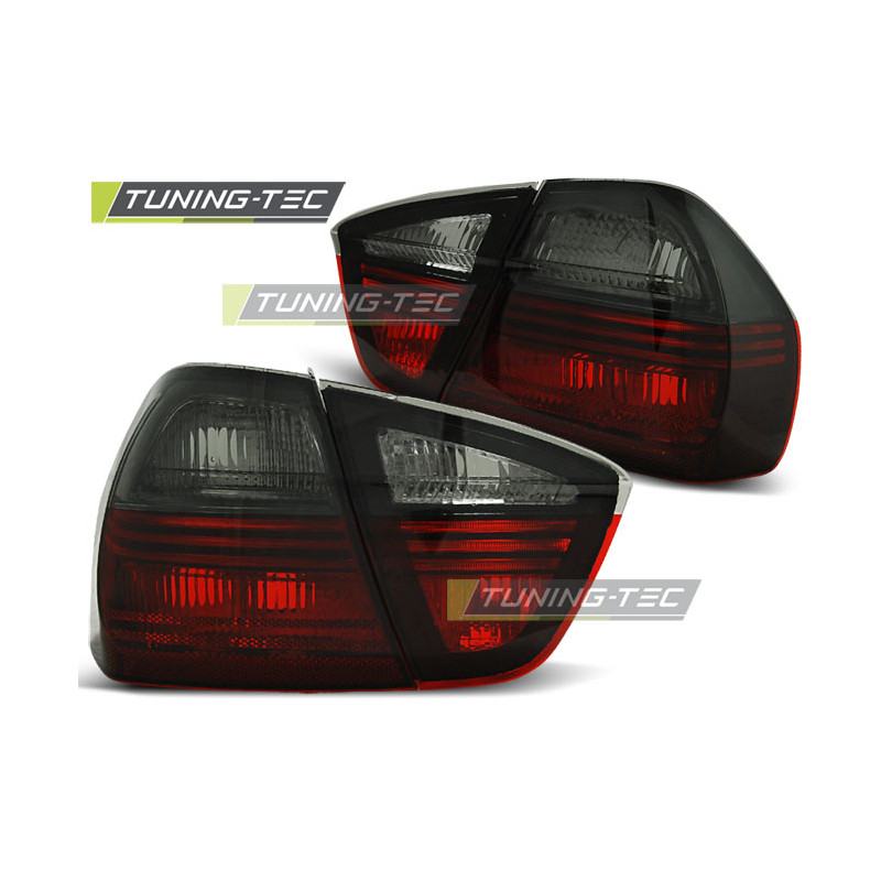Fanali Posteriori Rosso Fumé per BMW Serie 3 E90 03/2005-08/2008 (Cod. TT-LTBM31)