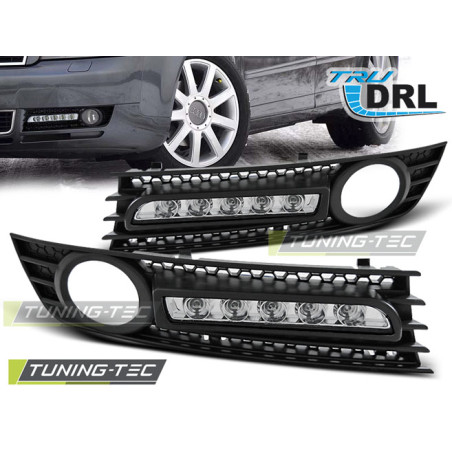 Fari Anteriori con Luci Diurne Luci Diurne DRL LED per Audi A4 2001-2004 (Cod. TT-HAAU01)