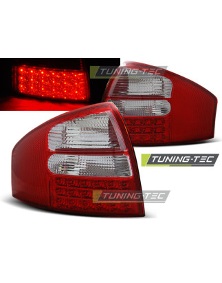 Fanali Posteriori LED Rosso/bianco per Audi A6 05/1997-05/2004 (Cod. TT-LDAU76)