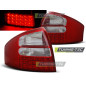 Fanali Posteriori LED Rosso/bianco per Audi A6 05/1997-05/2004 (Cod. TT-LDAU76)