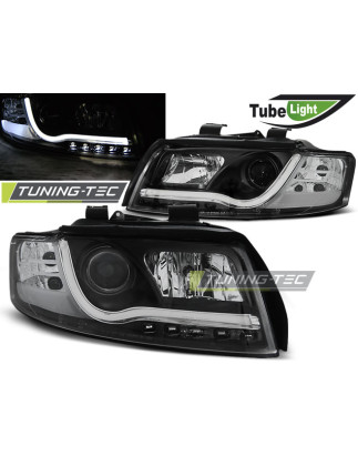 Fari Anteriori Nero per Audi A4 10/2000-10/2004 (Cod. TT-LPAU88)