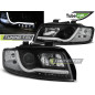 Fari Anteriori Nero per Audi A4 10/2000-10/2004 (Cod. TT-LPAU88)