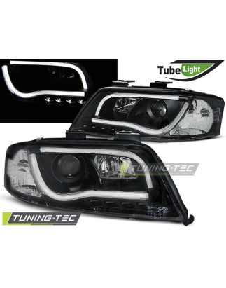 Fari Anteriori Nero per Audi A6 05/1997-05/2001 (Cod. TT-LPAU92)