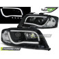 Fari Anteriori Nero per Audi A6 05/1997-05/2001 (Cod. TT-LPAU92)