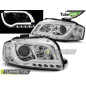 Fari Anteriori Cromato per Audi A3 8P 05/2003-03/2008 (Cod. TT-LPAU97)