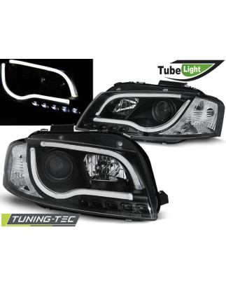 Fari Anteriori Nero per Audi A3 8P 05/2003-03/2008 (Cod. TT-LPAU98)