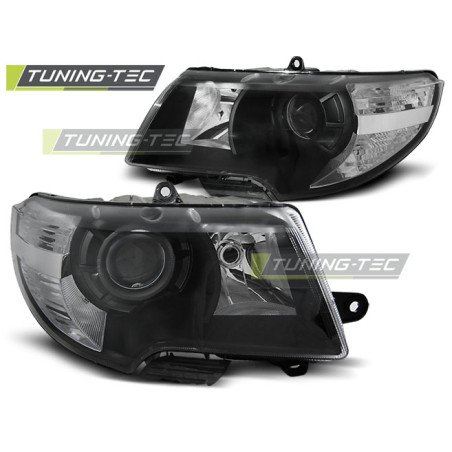 Fari Anteriori Nero per Skoda Superb 2008-2012 (Cod. TT-LPSK13)