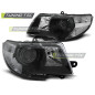 Fari Anteriori Nero per Skoda Superb 2008-2012 (Cod. TT-LPSK13)