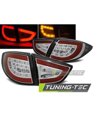 Fanali Posteriori LED Cromato per Hyundai Ix35 2009-09/2013 (Cod. TT-LDHU01)