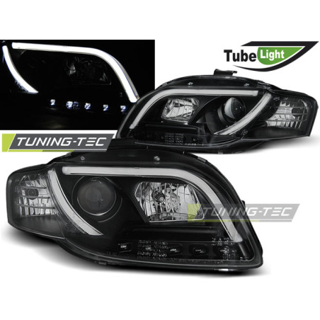 Fari Anteriori Nero per Audi A4 B7 11/2004-03/2008 (Cod. TT-LPAU90)