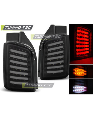 Fanali Posteriori LED Nero per Volkswagen T5 /10-15 04/2003-2009 (Cod. TT-LDVW89)