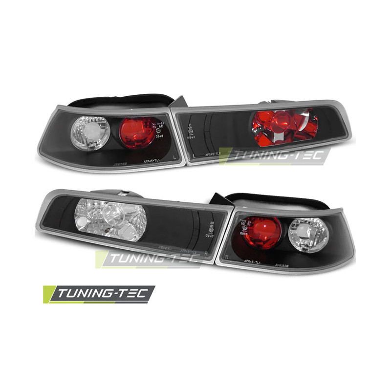 Fanali Posteriori Nero per Alfa Romeo 145 07/1994-12/2000 (Cod. TT-LTAR05)