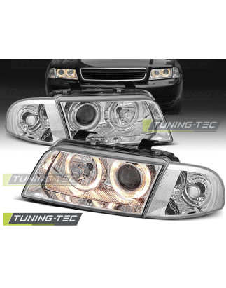 Fari Anteriori Angel Eyes per Audi A4 11/1994-12/1998 (Cod. TT-LPAU09)