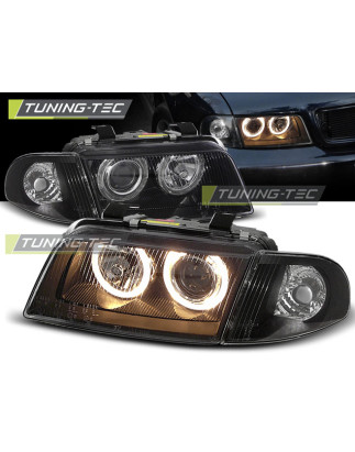 Fari Anteriori Angel Eyes per Audi A4 11/1994-12/1998 (Cod. TT-LPAU11)