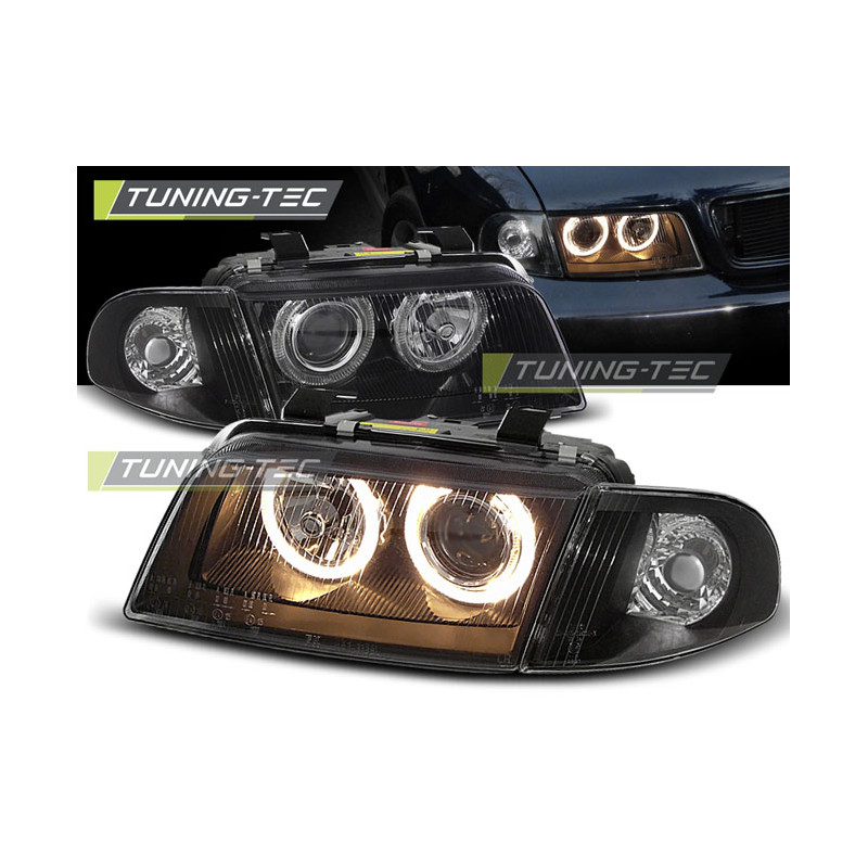 Fari Anteriori Angel Eyes per Audi A4 11/1994-12/1998 (Cod. TT-LPAU11)