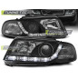 Fari Anteriori Luci Diurne Nero per Audi A4 11/1994-12/1998 (Cod. TT-LPAU26)