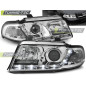 Fari Anteriori Luci Diurne Cromato per Audi A4 01/1999-09/2000 (Cod. TT-LPAU35)