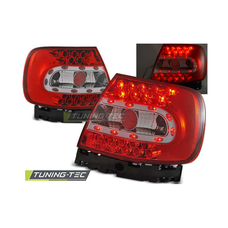 Fanali Posteriori LED Rosso/bianco per Audi A4 B5 11/1994-10/2000 (Cod. TT-LDAU07)
