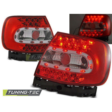 Fanali Posteriori LED Rosso/bianco per Audi A4 B5 11/1994-10/2000 (Cod. TT-LDAU07)