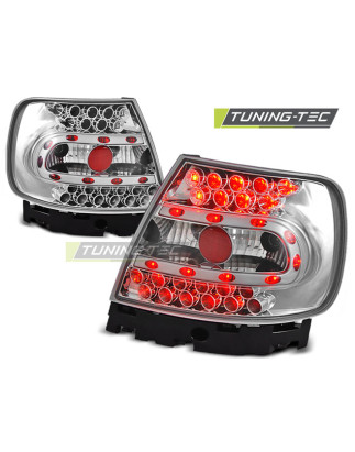 Fanali Posteriori LED Cromato per Audi A4 B5 11/1994-09/2000 (Cod. TT-LDAU12)