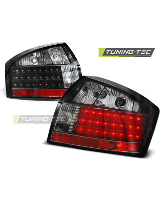 Fanali Posteriori LED Nero per Audi A4 10/2000-10/2004 (Cod. TT-LDAU28)