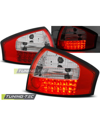 Fanali Posteriori LED Rosso/bianco per Audi A6 05/1997-05/2004 (Cod. TT-LDAU13)
