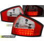 Fanali Posteriori LED Rosso/bianco per Audi A6 05/1997-05/2004 (Cod. TT-LDAU13)