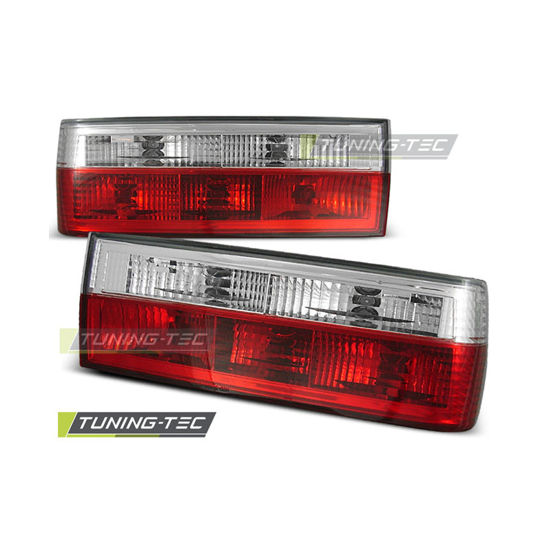 Fanali Posteriori Rosso/bianco per BMW E30 11/1982-08/1987 (Cod. TT-LTBM17)