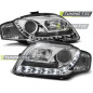 Fari Anteriori Luci Diurne Cromato per Audi A4 B7 11/2004-03/2008 (Cod. TT-LPAU41)