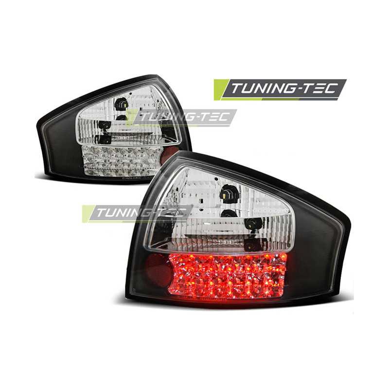 Fanali Posteriori LED Nero per Audi A6 05/1997-05/2004 (Cod. TT-LDAU10)