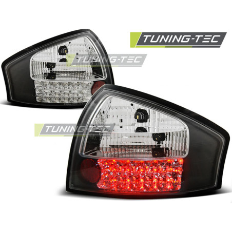 Fanali Posteriori LED Nero per Audi A6 05/1997-05/2004 (Cod. TT-LDAU10)