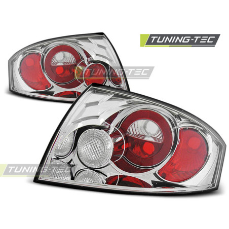 Fanali Posteriori Cromato per Audi Tt 1999-2006 (Cod. TT-LTAU09)
