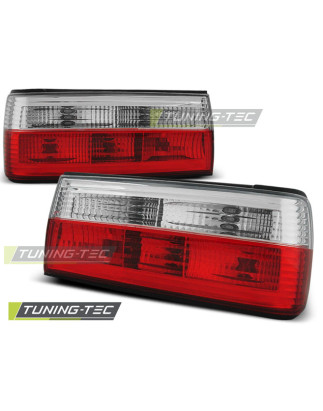 Fanali Posteriori Rosso/bianco per BMW E30 09/1987-10/1990 (Cod. TT-LTBM15)