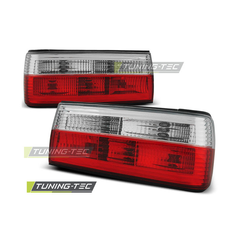 Fanali Posteriori Rosso/bianco per BMW E30 09/1987-10/1990 (Cod. TT-LTBM15)