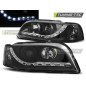 Fari Anteriori con Luci Diurne Luci Diurne Nero per Volvo S40/V40 02/1996-04/2000 (Cod. TT-LPVO06)