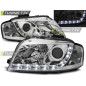 Fari Anteriori Luci Diurne Cromato per Audi A3 8P 05/2003-03/2008 (Cod. TT-LPAU43)