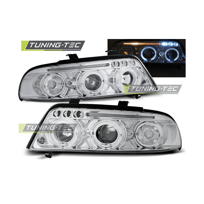 Fari Anteriori Angel Eyes per Audi A4 01/1999-09/2000 (Cod. TT-LPAU14)