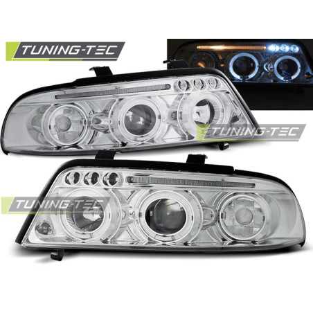 Fari Anteriori Angel Eyes per Audi A4 01/1999-09/2000 (Cod. TT-LPAU14)