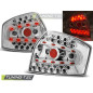 Fanali Posteriori LED Cromato per Audi A4 8E 10/2000-10/2004 (Cod. TT-LDAU31)